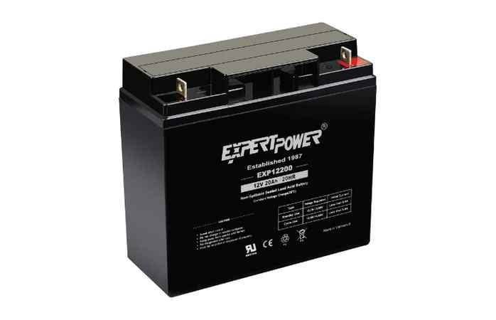 ExpertPower 12 Volt 20 Ah Scooter battery image