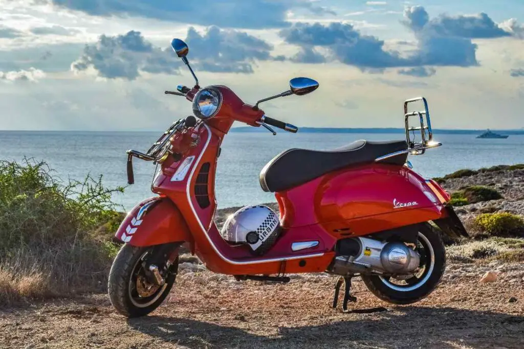 red vespa image