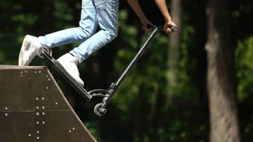 Scooter, competition ramp