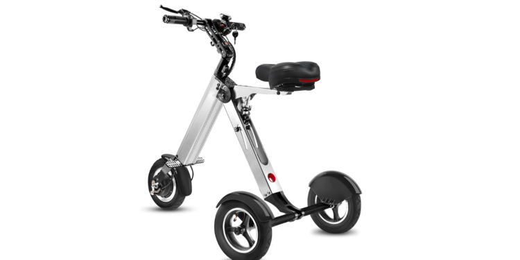 TopMate ES32 Electric Scooter 3 Wheels Foldable Trike with Seat for Adults image