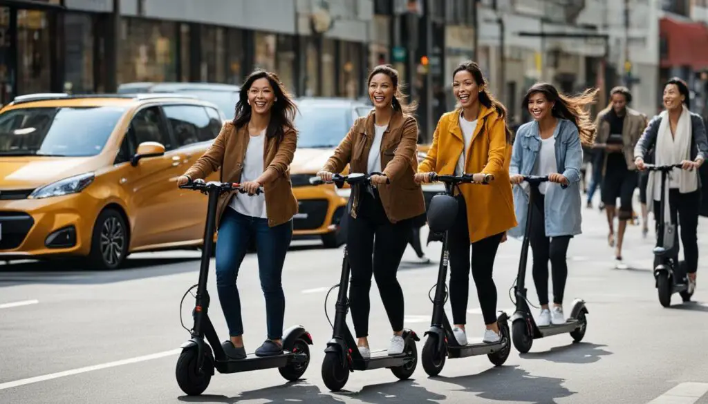 benefits of electric scooters