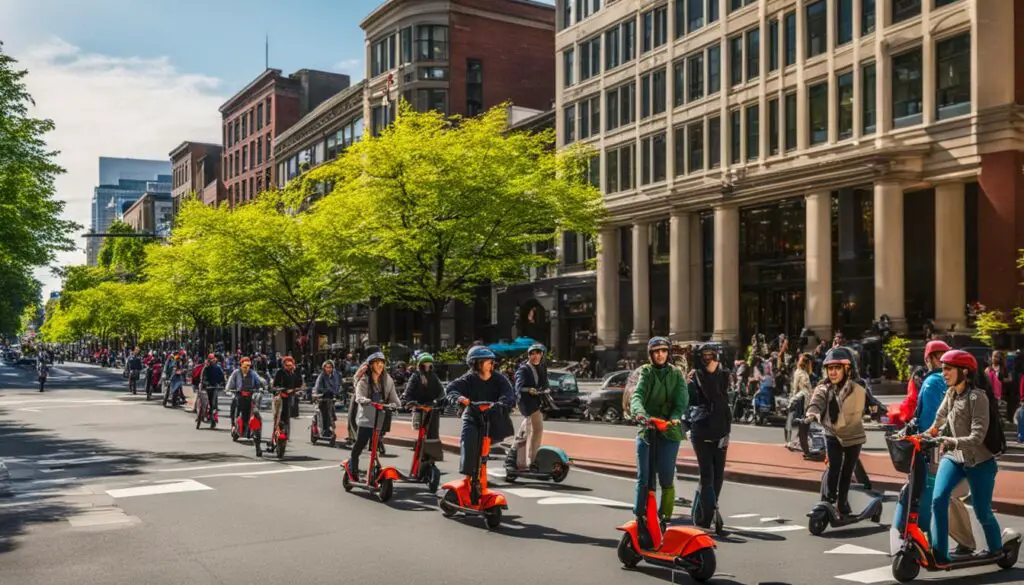 e-scooters in Portland