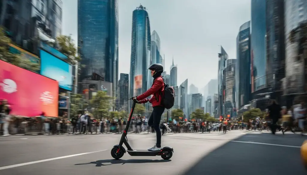 electric scooter use