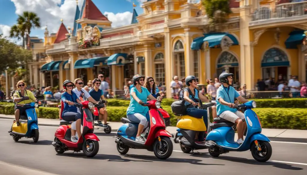 scooter rental at Walt Disney World