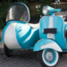 Vespa with a Sidecar image