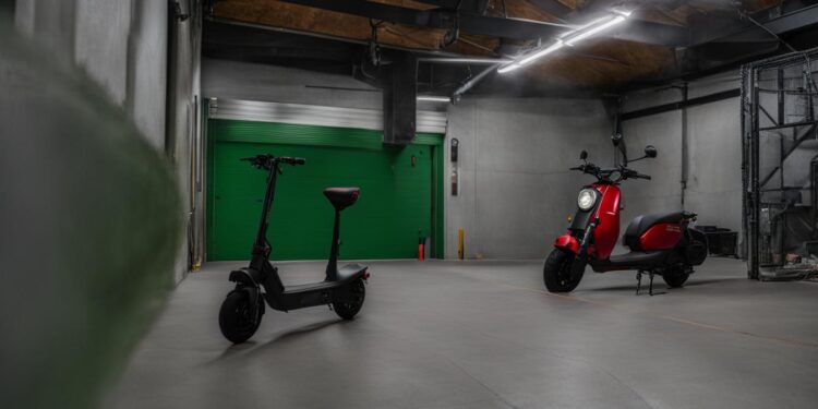 how to keep electric scooter from being stolen