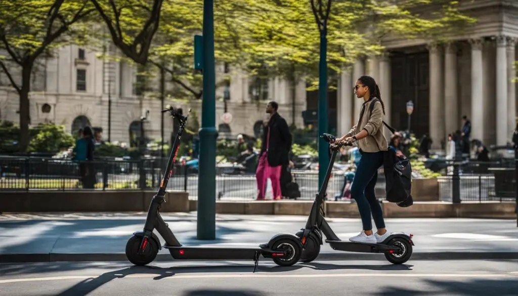 electric scooters in Washington DC